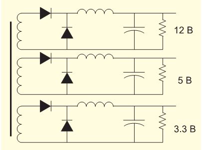 Выпрямитель для импульсного блока питания схема